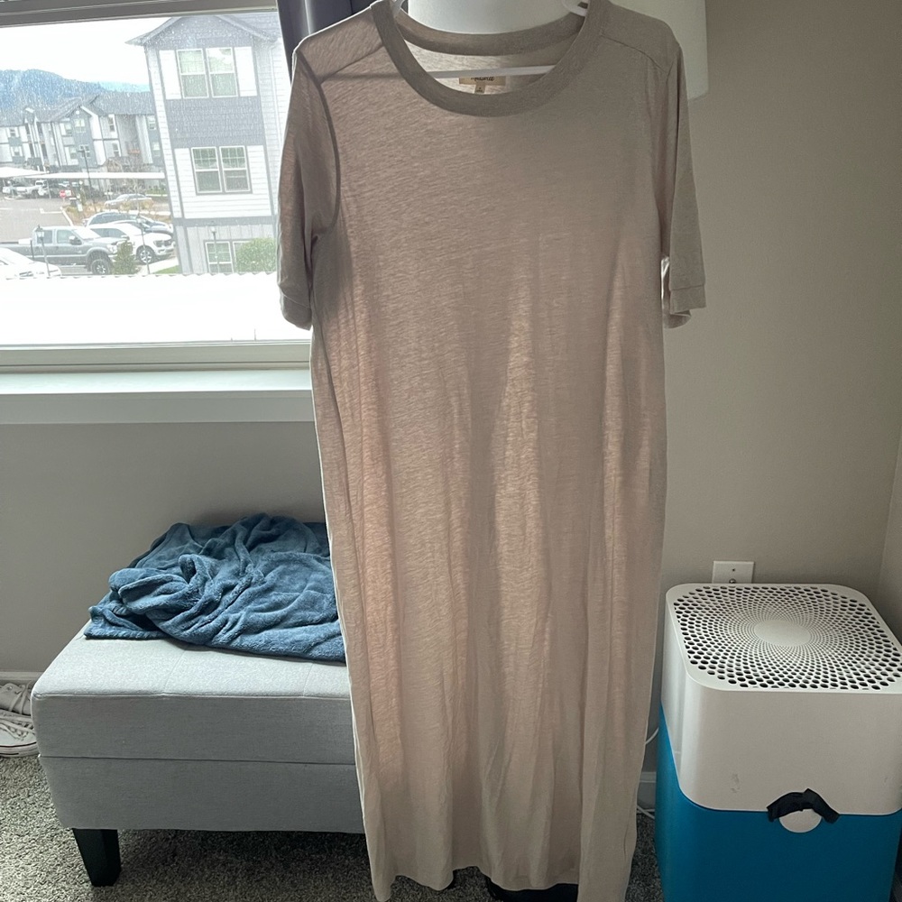 Madewell maxi t shirt dress